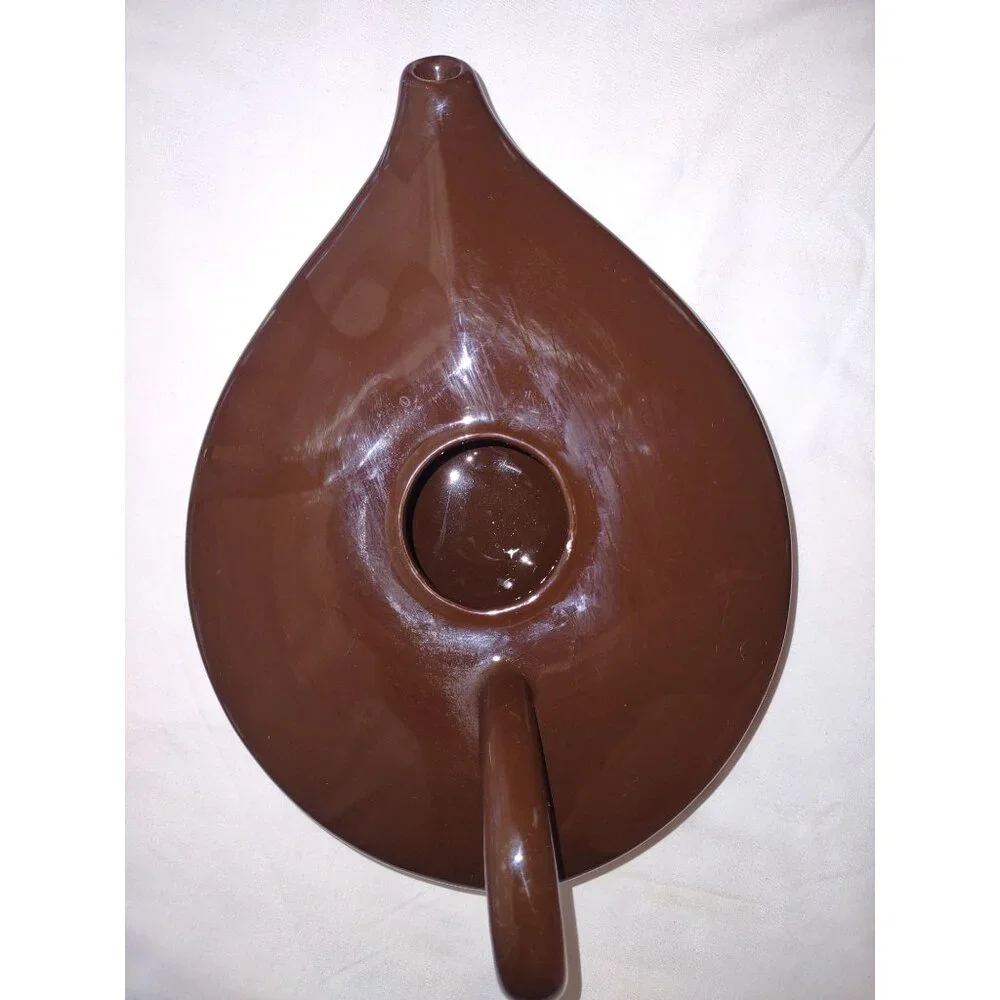 Teapot Modern Brown ceramic pitcher
